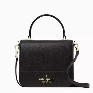 Kate Spade Square Top Handle Crossbody Saffiano Leather Bag